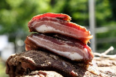 el yapımı somked biber pastırma