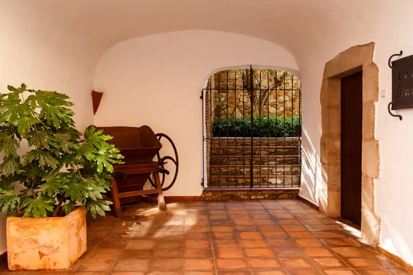 Entrada de casa rural — Foto de Stock