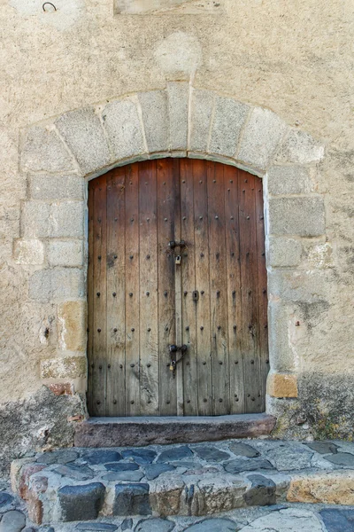 Porta de madeira velha — Fotografia de Stock