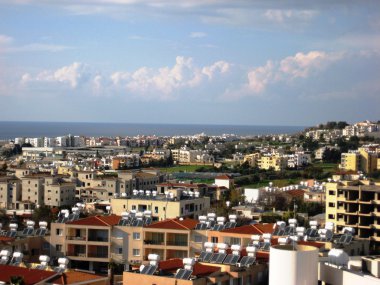 Kıbrıs şehir manzarası