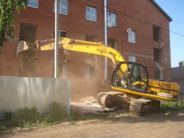 kazan, Rusya (str. kırmızı kimyager, 12 31.05.2013 konut inşaat yıkım)