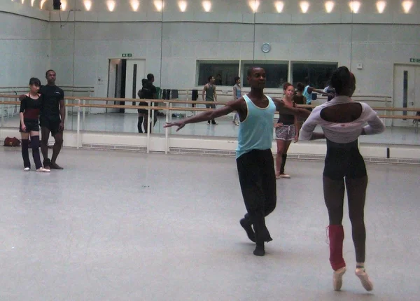 Rehearsal at the Royal opera house in London — Stock Photo, Image