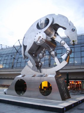 The central train station in Berlin
