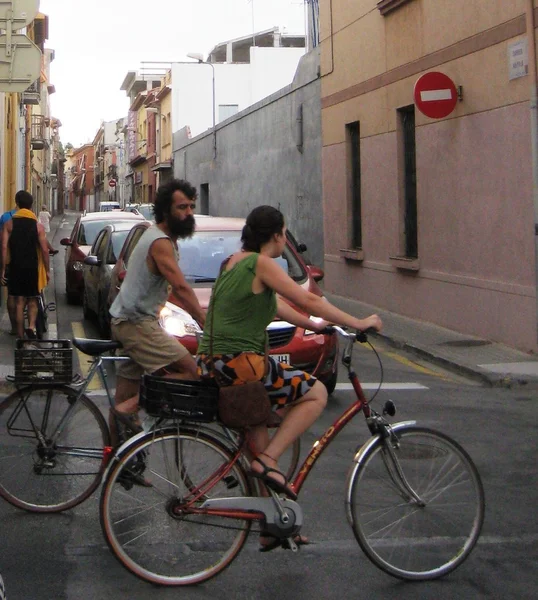 Spanische Fahrräder — Stockfoto