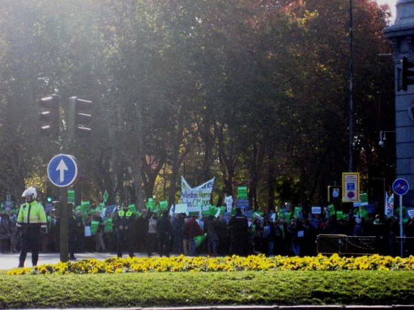 Madrid'de strike