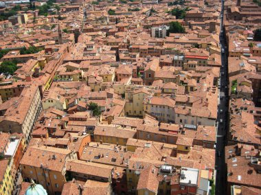 çatılar Bologna, İtalya