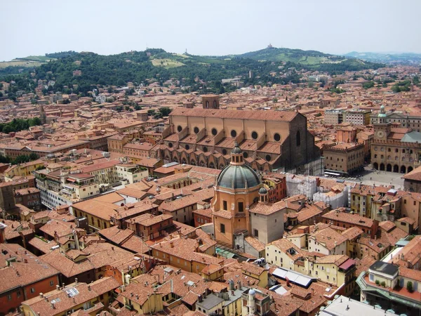 Telhados de Bolonha, Itália — Fotografia de Stock