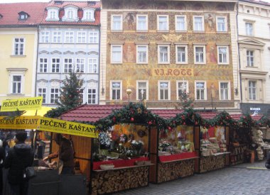 Noel ve yeni yıl Prag