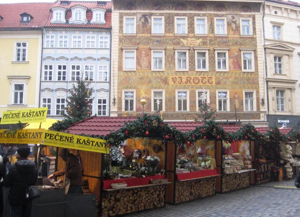 Noel ve yeni yıl Prag