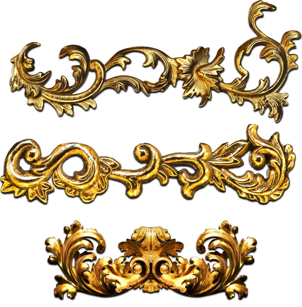 Gold baroque — Stock Photo, Image