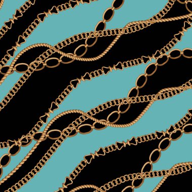  Altın zincirler, mücevherler ve baskı kalıpları