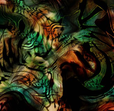  Kaplan derisi deseni; modaya uygun iz