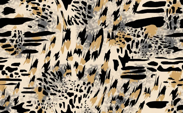Textura Del Patrón Piel Leopardo Estampado Moda — Foto de Stock