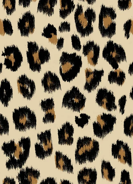 Leopard Skin Pattern Texture Fashionable Print — Stock Photo, Image