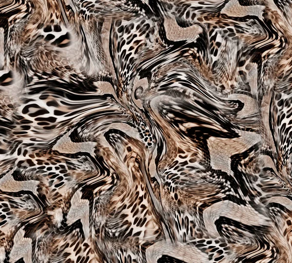 Slangenhuid Patroon Textuur Modieuze Print — Stockfoto