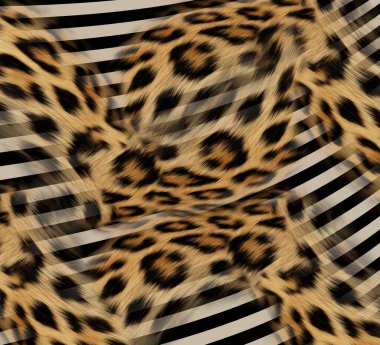 Leopar deseni dokusu; Moda deseni