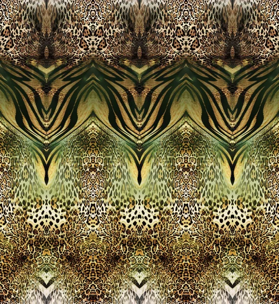 Luipaard Huidpatroon Textuur Modieuze Print — Stockfoto