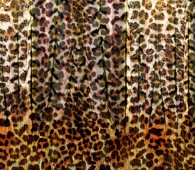 Leopar deseni dokusu; Moda deseni