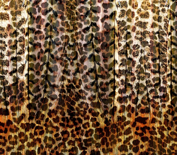 Leopard Hud Mönster Konsistens Fashionabla Tryck — Stockfoto