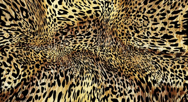 Textura Leopardí Kůže Módní Potisk — Stock fotografie
