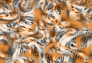 Leopar deseni dokusu; Moda deseni