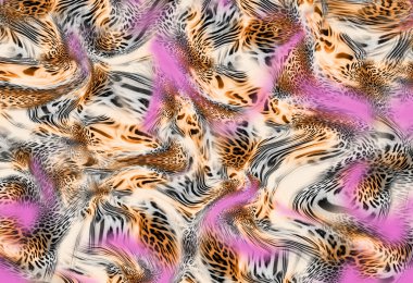 Leopar deseni dokusu; Moda deseni