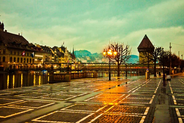 Luzern, Švýcarsko — Stock fotografie