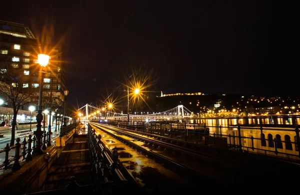 Gece Budapeşte — Stok fotoğraf