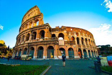 Roma 'da kolezyum, İtalya