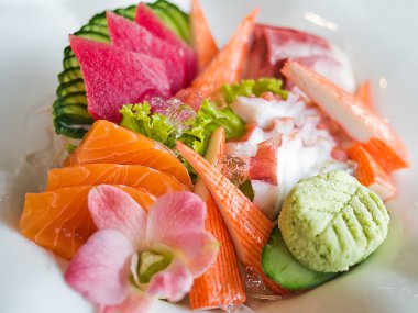 sashimi deniz ürünleri seti