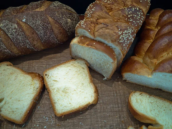 Brood op het Bureau — Stockfoto