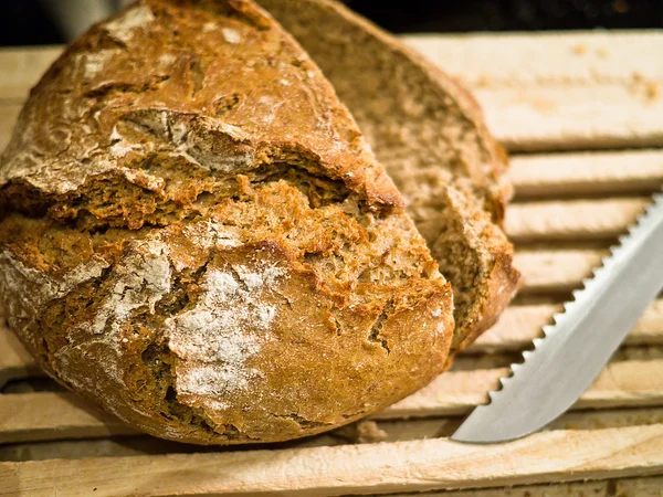 Pain sur le bureau — Photo