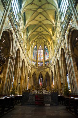 st. vitus Katedrali Prag iç