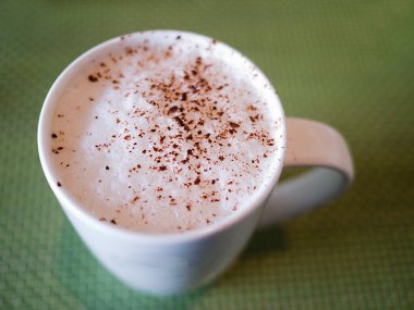 cappuccino veya sütlü kahve