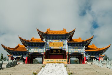 kulüp, Dali Budist pagodadan yunnan Eyaleti, Çin