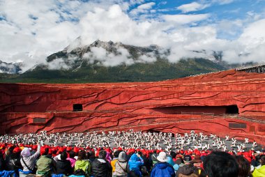 dansçılar, izlenim lijiang