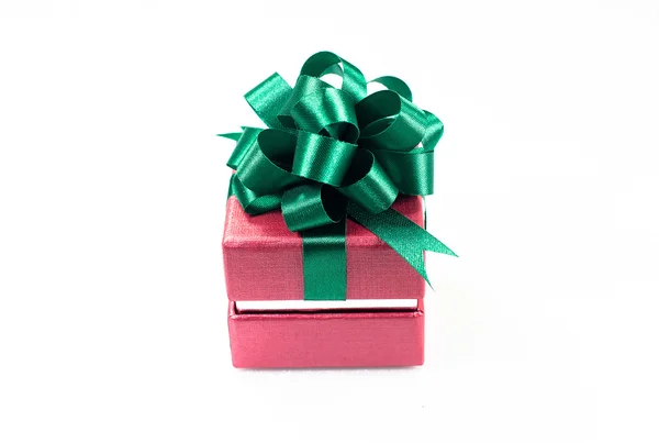 Χριστουγεννιάτικο κουτί δώρου — Φωτογραφία Αρχείου