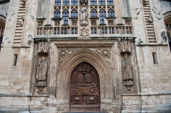 Arquitectura de la Abadía de Bath Somerest Inglaterra — Foto de Stock