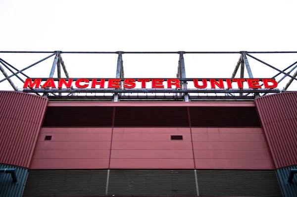 MANCHESTER, INGLATERRA: Estadio Old Trafford — Foto de Stock