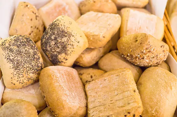 Pão na mesa — Fotografia de Stock