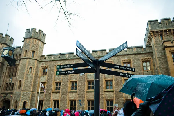 Tower of London, Velká Británie — Stock fotografie