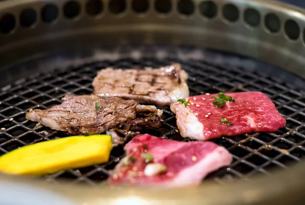 Japanese Barbecue Called Yakiniku — 스톡 사진