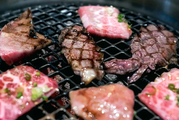 Japanese Barbecue Called Yakiniku — Photo