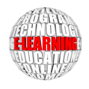 E-learning clipart