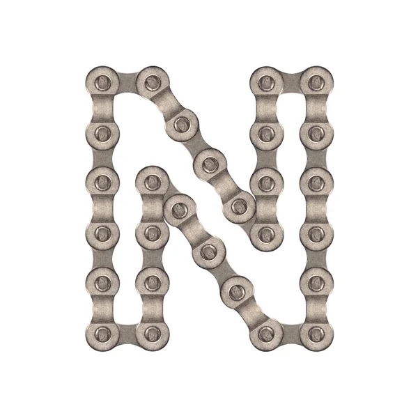 Chain alphabet — Stock Photo, Image