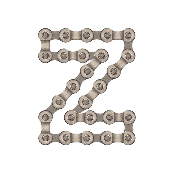 Chain alphabet — Stock Photo, Image
