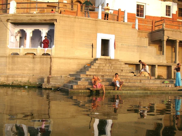 Varanasi floden — Stockfoto