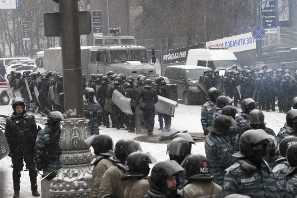 Maidan. street Hrushevskoho — Stock Photo, Image