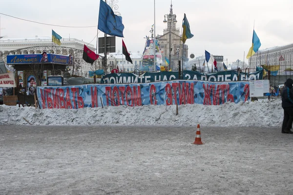 Kiev, Oekraïne - 23 januari 2014 — Stockfoto