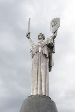 Monument van het moederland, kiev, Oekraïneanıt vatan, kiev, Ukrayna
